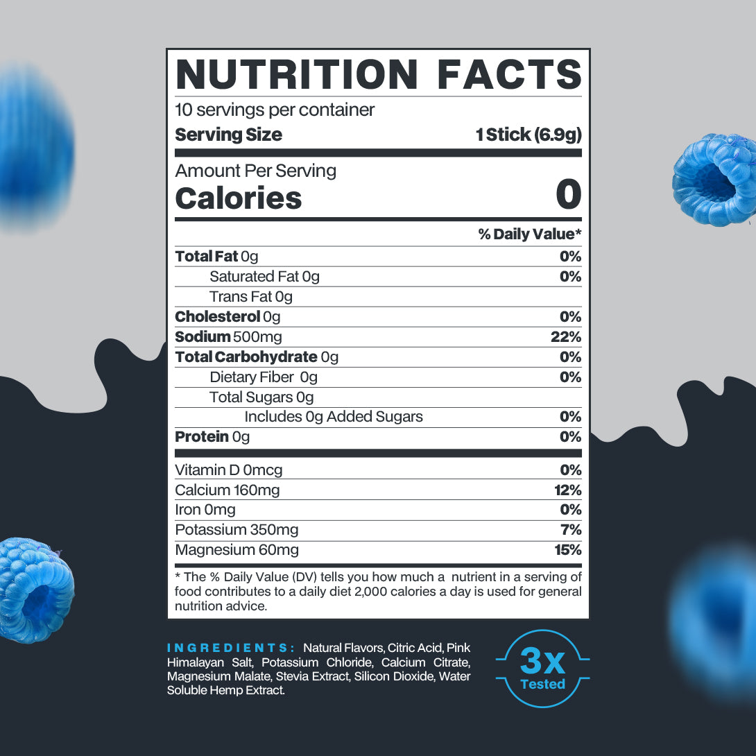 Blue Raspberry 10mg - 10 Pouches