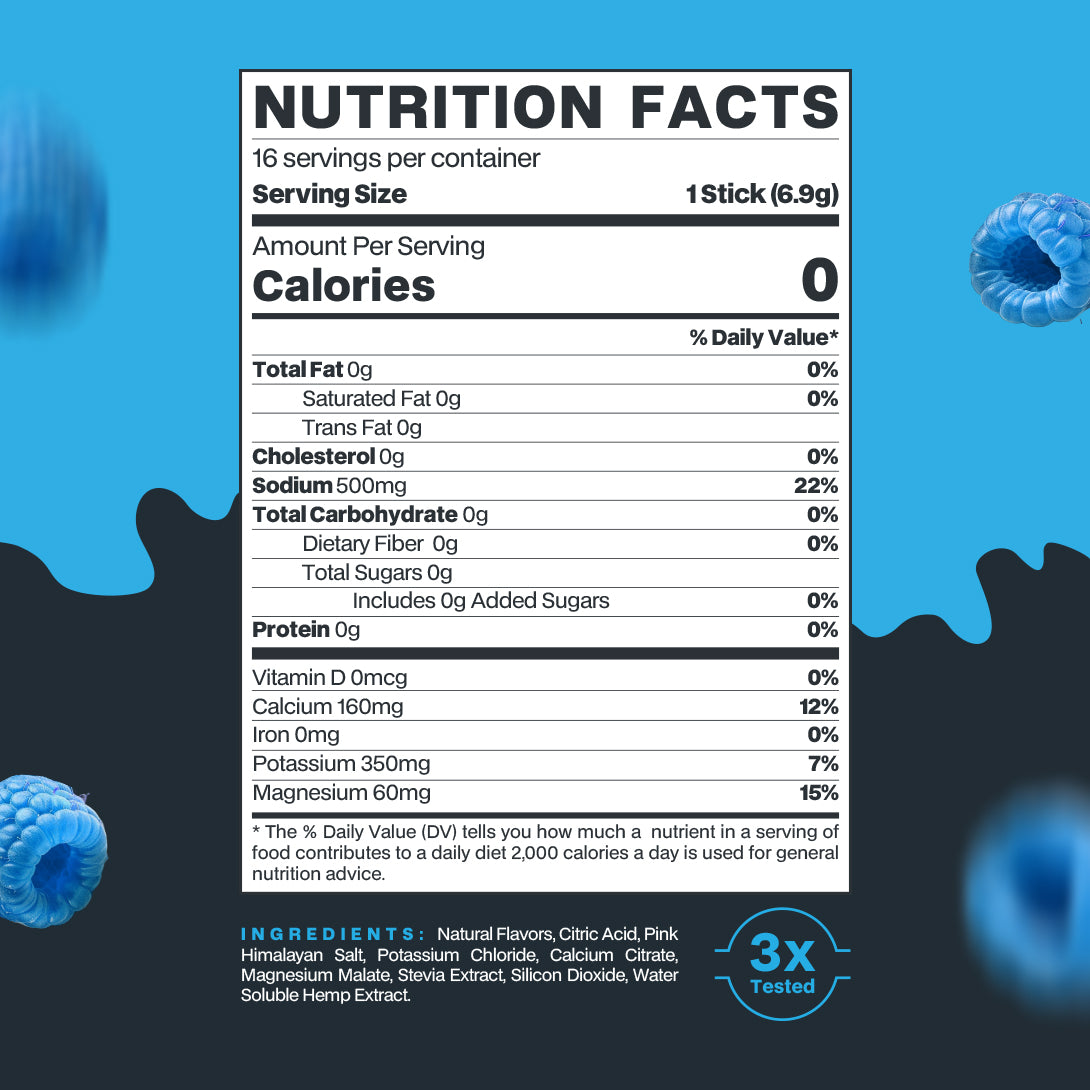 Blue Raspberry 4mg - 10 Pouches