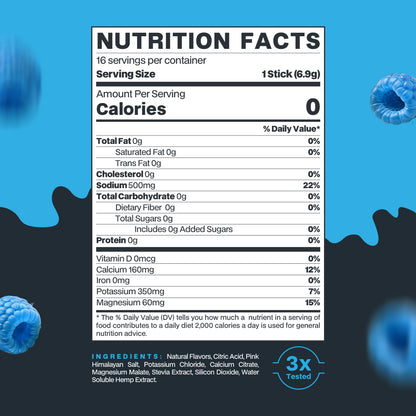 Blue Raspberry 4mg - 10 Pouches